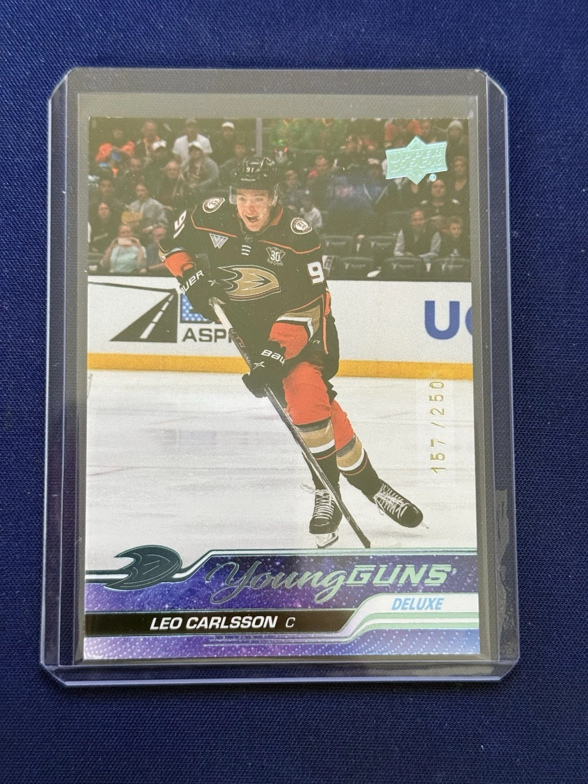 Leo Carlsson trading card