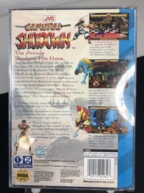Samurai Shodown Sega CD 1993 SNK Sega Fighting Action No GAME Official Retro 