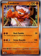 2026 Mega Evolution – Perfect Order Landorus Holo Rare #41/88