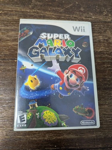 New ListingSuper Mario Galaxy (Nintendo Wii, 2007) Complete With Manual CIB VGC TESTED