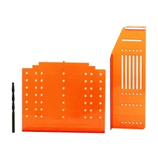 Rok Hardware Knob Handle Pull Drill Mount Template for Cabinet Doors and Drawers