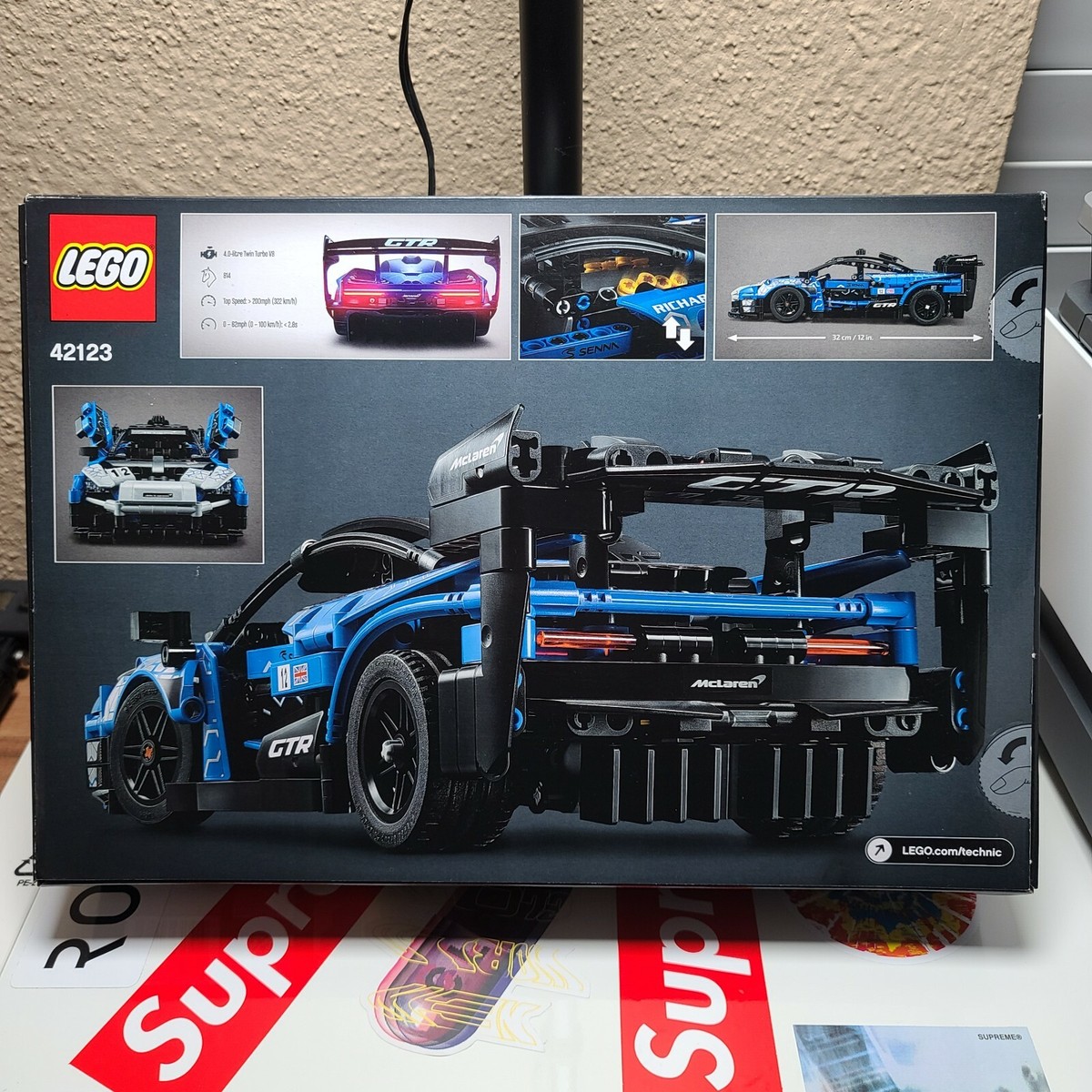LEGO Technic McLaren Senna GTR 42123 Model Building Kit (830