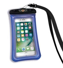 WOW SPORTS H2O PROOF PHONE HLDR 4'X8' BLUE- 18-5000B