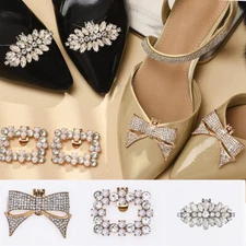 Shoe Accessories Shoe Clip Shoe Decorations Shiny Decorative Clips Charm Buckle