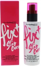 MAC FIX + STAY OVER ALCOHOL-FREE 16HR MAKEUP SETTING SPRAY 3.4 OZ / 100 ML NIB
