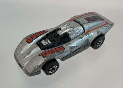 Vintage 1984 Hot Wheels Crack-Ups Top Bopper 7582 Silver