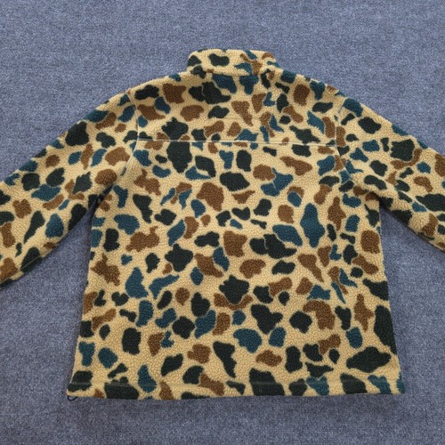 Carhartt Jacket Mens Large Tan Duck Camo Relaxed Fit Snap Front Hunting Work - Picture 10 of 15