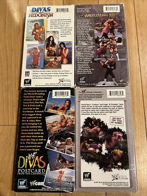 wwf vhs dvd セット Lot Of 27 Vintage Wrestling WWF WWE VHS Tapes Wrestlemania 90s