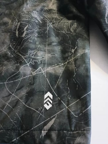 Free Country Jungen wasserabweisende Super Softshell Karte Print Jacke Gr. 5/6 B001 - Bild 8 von 9