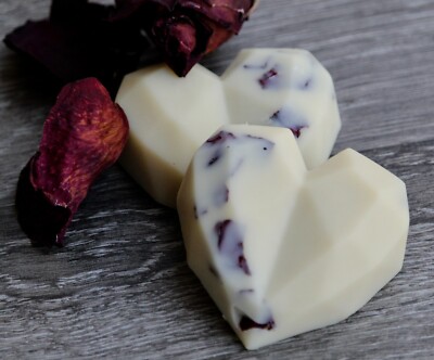 4 Rose Hip 3D Tranquility Hearts