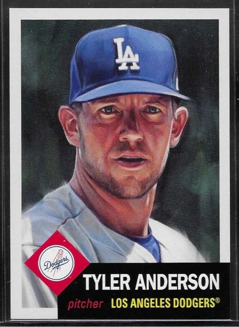 2022 TOPPS LIVING SET ~ TYLER ANDERSON ~ 1,497 PRINT RUN