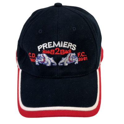 SANFL C.D.F.C. Premiers Back 2 Back 2000 Cap Hat