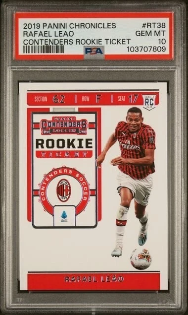 Rafael Leao trading card