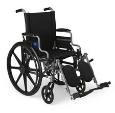 Lightweight User-Friendly Wheelchair With Elevated Leg Rests