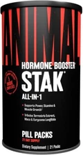Animal Stak – Complete Natural Hormone Booster Supplement with Tribulus