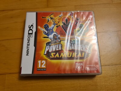 Power Rangers Samurai Nintendo DS Ban Dai Videospiel Resealed V Guter Zustand