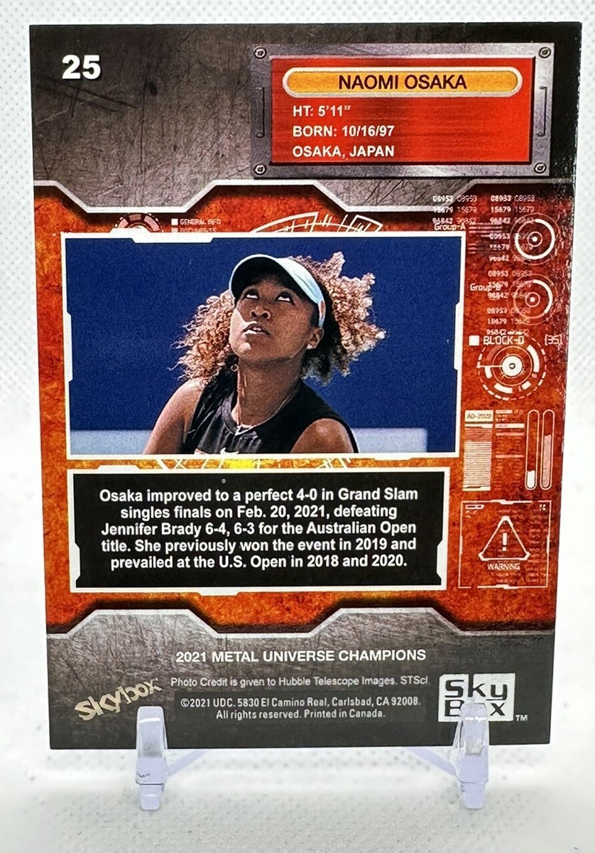 2021 Metal Universe Naomi Osaka #18/25