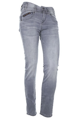 Herrlicher Pearl Slim Stretchjeans Mid Waist Damen Denim Damen 