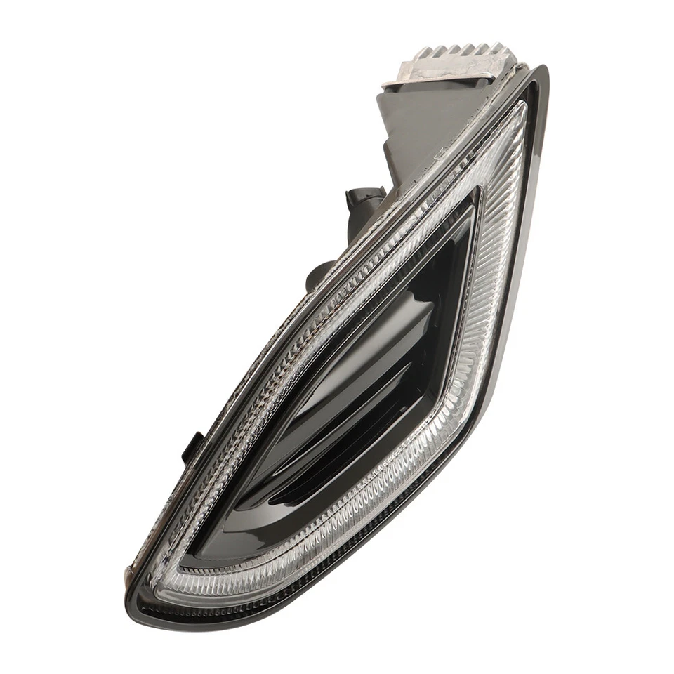 Conjunto de luces antiniebla LED negras lado del conductor izquierdo Ford Edge 2015 2016 2017 18 Foto 3 de 4