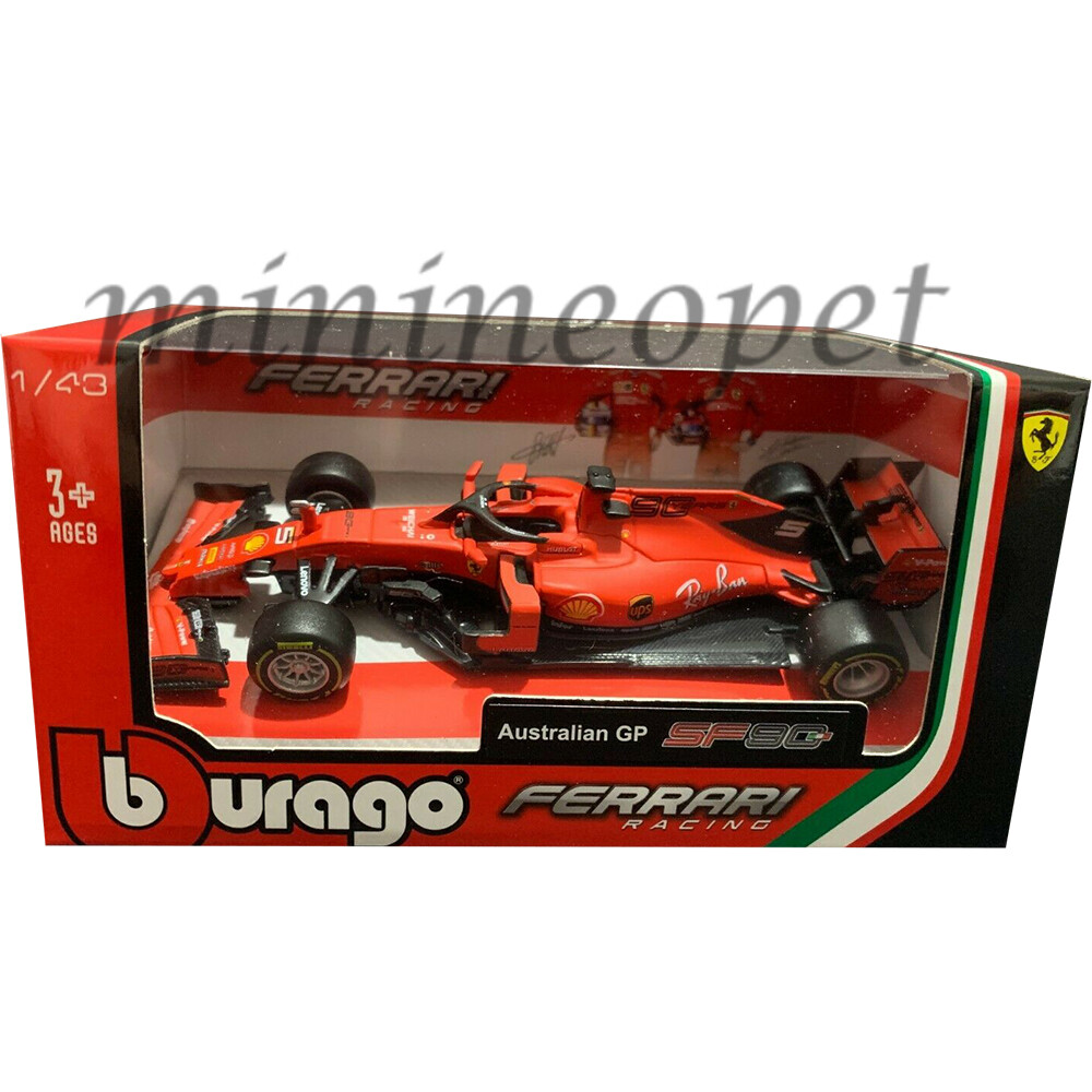Buy BBURAGO 36815 SV F 1 FERRARI SF 90 AUSTRALIAN GP 2019 1/43 #5