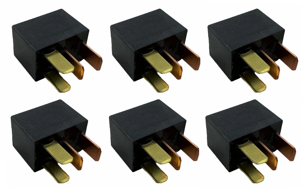 2pcs 12V DC Starter Relay Fuse Relay Compressor Relay, 48 OFF