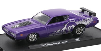 DODGE Charger Custom - 1971 - purple - M2 Machines 1:64