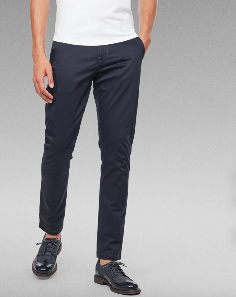 G Star Correct Bronson Slim Chino Mazarine Blue Micro Twill