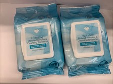 2x CVS Hydrating Makeup Remover  Cleansing Towelettes Conditions Soothes 25 Ct