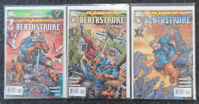 Flashpoint: Deathstroke Nr. 1-3 (2011) - DC Comics USA - Z. 0-1/1