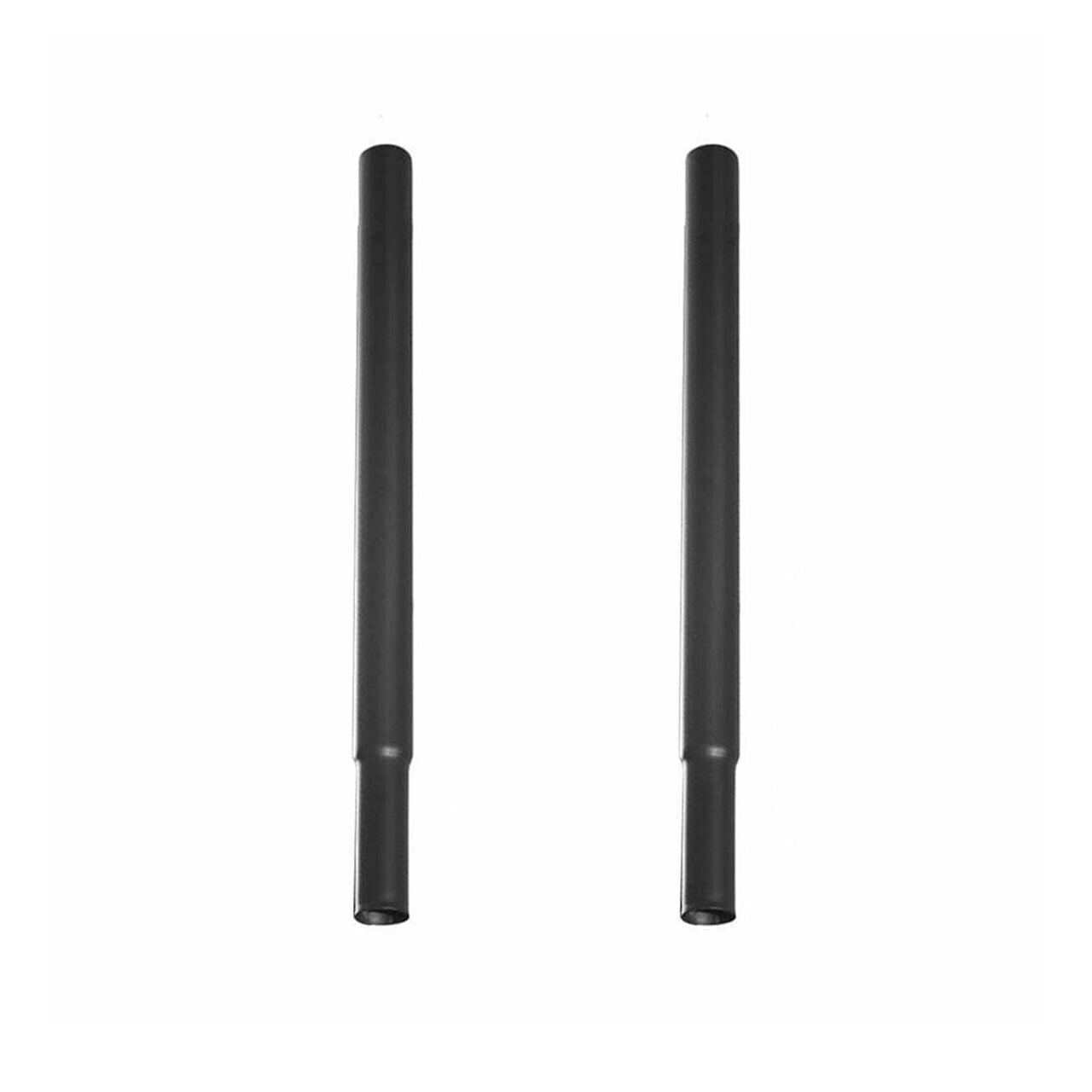 18inch Black Height Extensions For 2ft, 3ft and 4ft Heavy-Duty Clothes Rail