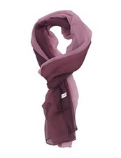 Long Gradient Chiffon Sheer Scarf Lightweight Fashion Scarf for Women