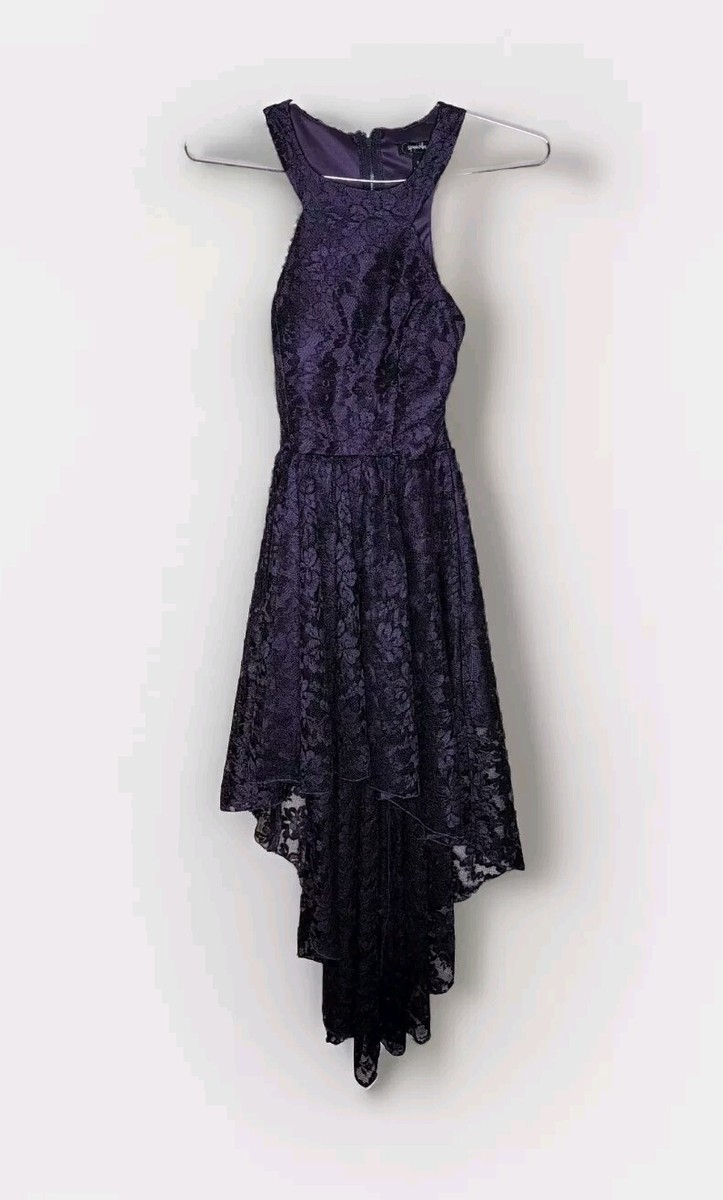 speechless purple dress Speechless Strapless Plum Purple Homecoming SemiFormal Dance short dress Size 3