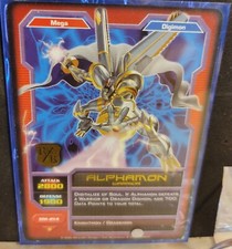 Digimon Alphamon with gold sheild DM-214