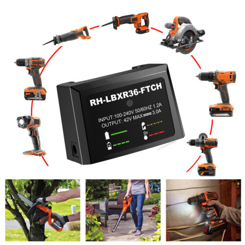3.0/5.0Ah for Black and Decker 40 Volt Max Lithium Battery LBX2040 LBXR36 LSW136 - Picture 4 of 24