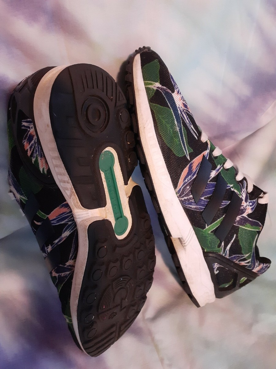 靴 bululu- Size 8 - adidas ZX Flux Blue - B34516 for sale online | eBay