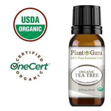 Organic Tea Tree Essential Oil 10 ml. USDA Certified Therapeutic Grade 100 Pure