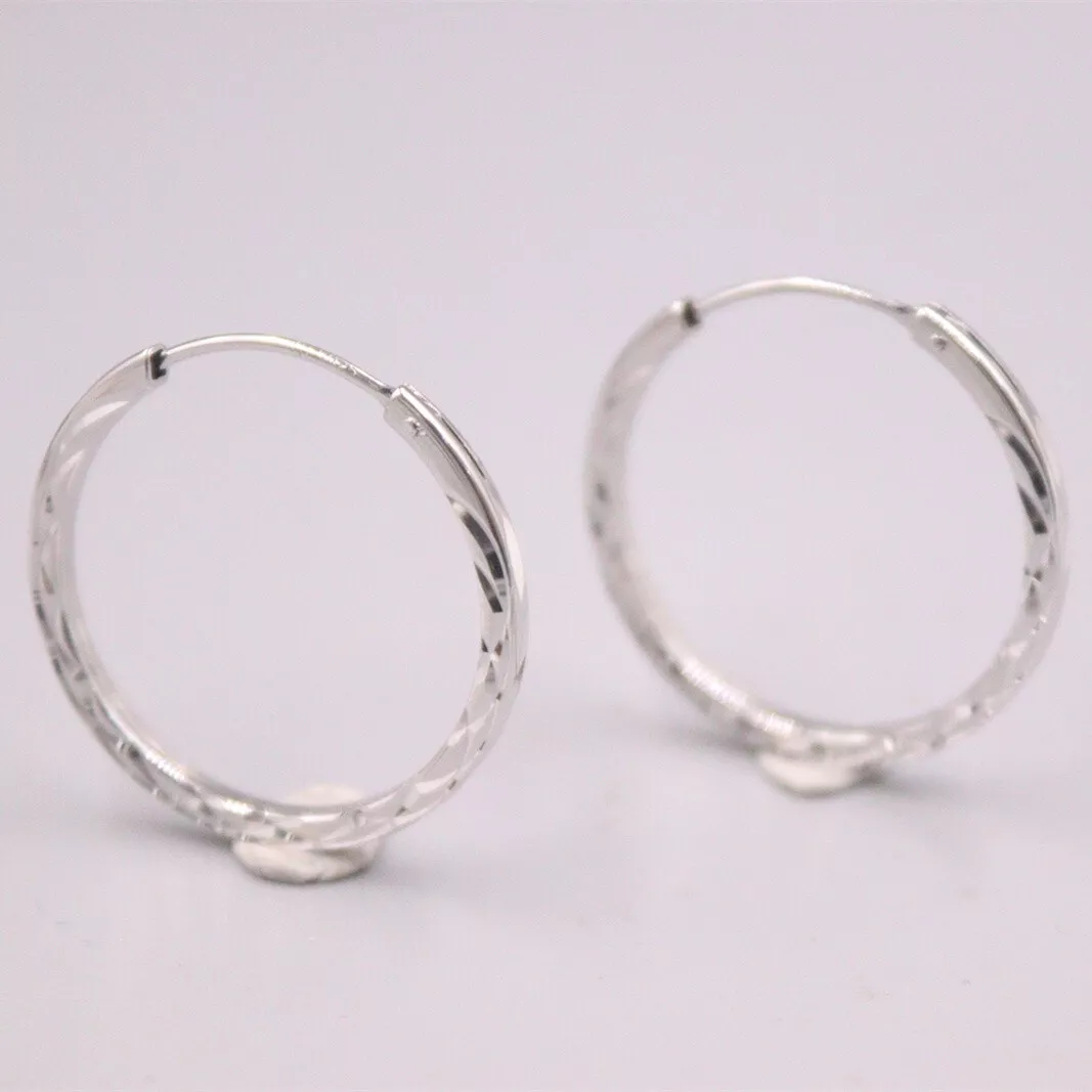 Pure sterling silver best sale earrings