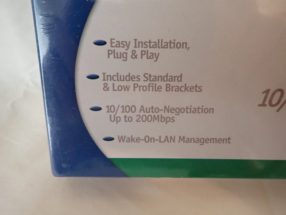 Vintage PCI Adapter D-Link DFE-530TX+ 10/100 Mbps Fast Ethernet Windows XP 2000 - Image 4 of 4