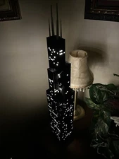 Sears Tower Light Up Model- 3D Printed