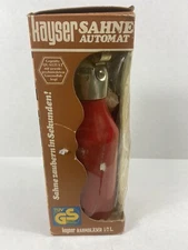 Kayser Sahne Automat Berndorf Whipped Cream Dispenser 1/2 L Austria 1982 c02 vtg