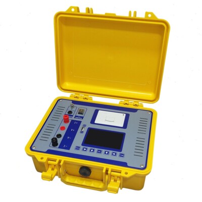 Winding Resistance Tester with 10A Current Accuracy 0.2% Resolution 1μΩ Printer