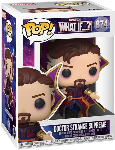 NUEVA FIGURA MARVEL FUNKO POP DOCTOR EXTRAÑA SUPREMA #874 NUEVA