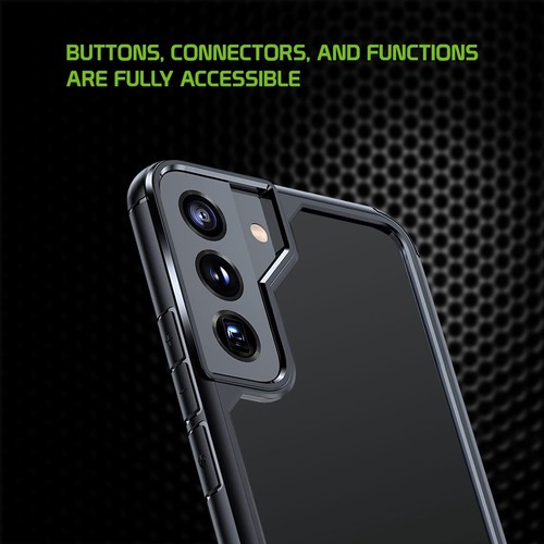Slim Transparent Shockproof Scratch Resistant Case for Samsung Galaxy S22 Plus - Picture 4 of 7