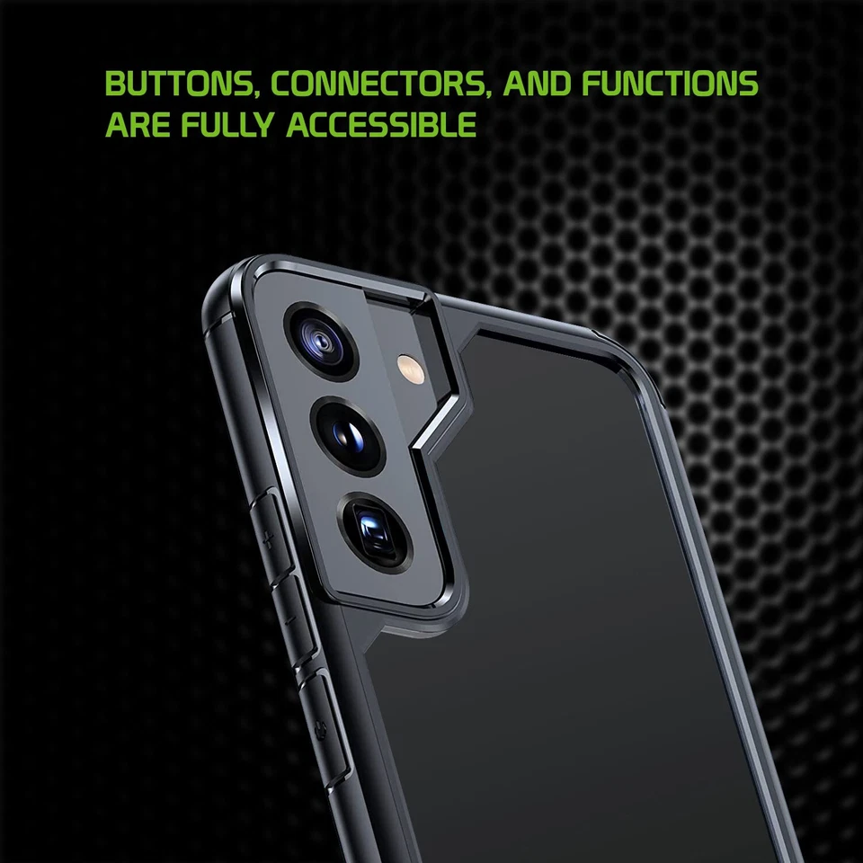 Slim Transparent Shockproof Scratch Resistant Case for Samsung Galaxy S22 Plus - Image 4 of 4