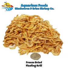 4-lbs Krill-Freeze Dried Arctic Krill Tropicals, Marines, Cichlids, Koi, Turtles