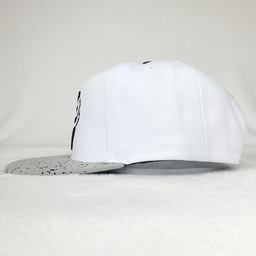 Vancouver Grizzlies Mitchell & Ness NBA Snapback Mütze Kappe 3D Logo weiß grau neu mit Etikett - Bild 7 von 9