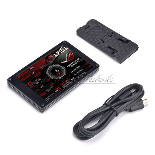 3.5" IPS USB Secondary Display Screen AIDA64 Mini Monitor 360° For Pi ITX PC - Picture 3 of 8