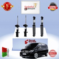 Set 4 StoßDäMpfer Vorderseite + Heck Mercedes Vito 111 CDI 80KW 109CV Von 2004->