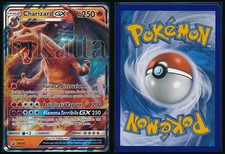Carta Pokémon Charizard GX - Black Star Promo SM195