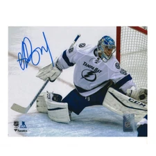 ANDREI VASILEVSKIY Signed Tampa Lightning 8x10 Photo - 70478